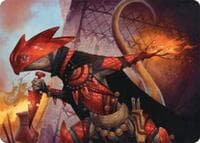 Cindering Cutthroat Art Card - Art Series: Bloomburrow - Magic: The Gathering card