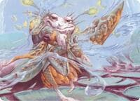 Glarb, Calamity's Augur Art Card - Art Series: Bloomburrow - Magic: The Gathering card