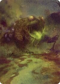 The Gitrog Monster Art Card - Art Series: Bloomburrow - Magic: The Gathering card