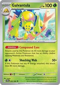 Galvantula - SV: Shrouded Fable - Pokemon card