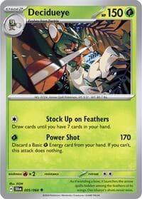 Decidueye - SV: Shrouded Fable - Pokemon card