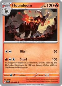 Houndoom - SV: Shrouded Fable - Pokemon card