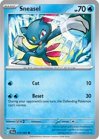 Sneasel - SV: Shrouded Fable - Pokemon card