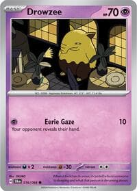 Drowzee - SV: Shrouded Fable - Pokemon card