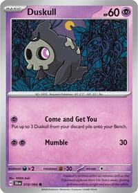 Duskull - SV: Shrouded Fable - Pokemon card