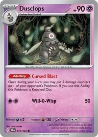 Dusclops - SV: Shrouded Fable - Pokemon card