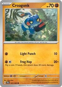 Croagunk - SV: Shrouded Fable - Pokemon card