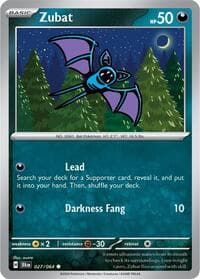 Zubat - SV: Shrouded Fable - Pokemon card