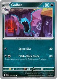 Golbat - SV: Shrouded Fable - Pokemon card