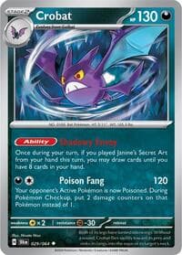 Crobat - SV: Shrouded Fable - Pokemon card