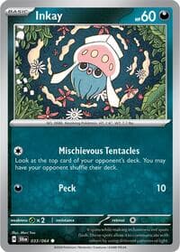 Inkay - SV: Shrouded Fable - Pokemon card