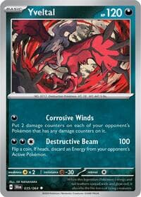 Yveltal - SV: Shrouded Fable - Pokemon card