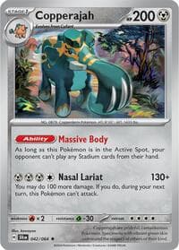 Copperajah - SV: Shrouded Fable - Pokemon card