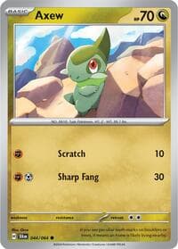 Axew - SV: Shrouded Fable - Pokemon card
