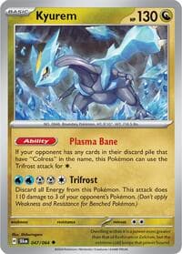 Kyurem - SV: Shrouded Fable - Pokemon card