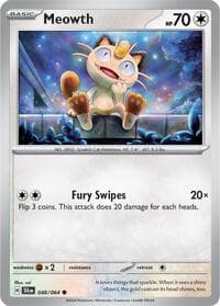 Meowth - SV: Shrouded Fable - Pokemon card