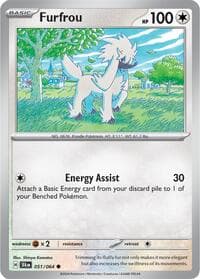Furfrou - SV: Shrouded Fable - Pokemon card