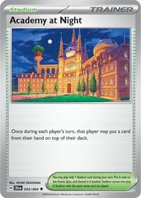 Academy at Night - SV: Shrouded Fable - Pokemon card