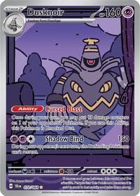 Dusknoir - SV: Shrouded Fable - Pokemon card