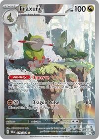 Fraxure - SV: Shrouded Fable - Pokemon card