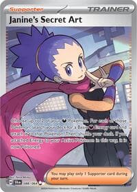Janine's Secret Art - SV: Shrouded Fable - Pokemon card