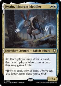 Kwain, Itinerant Meddler - Commander: Bloomburrow - Magic: The Gathering card