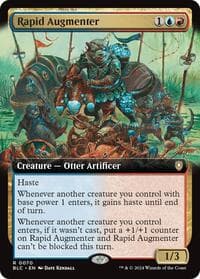 Rapid Augmenter (Extended Art) - Commander: Bloomburrow - Magic: The Gathering card