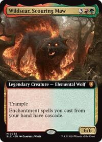 Wildsear, Scouring Maw (Extended Art) - Commander: Bloomburrow - Magic: The Gathering card