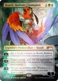 Huatli, Radiant Champion (Rainbow Foil) - Secret Lair Drop Series - Magic: The Gathering card