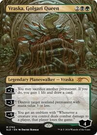 Vraska, Golgari Queen (1702) - Secret Lair Drop Series - Magic: The Gathering card