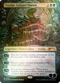 Vraska, Golgari Queen (1702) (Rainbow Foil) - Secret Lair Drop Series - Magic: The Gathering card
