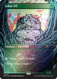 Arbor Elf (Rainbow Foil) - Secret Lair Drop Series - Magic: The Gathering card