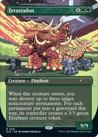 Terastodon - Secret Lair Drop Series - Magic: The Gathering card