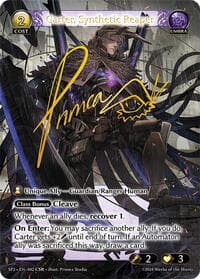 Carter, Synthetic Reaper (CSR) - Supporter Pack 2 - Grand Archive TCG card