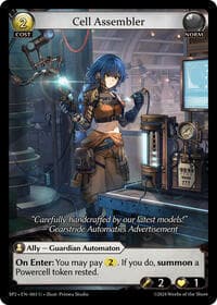 Cell Assembler - Supporter Pack 2 - Grand Archive TCG card