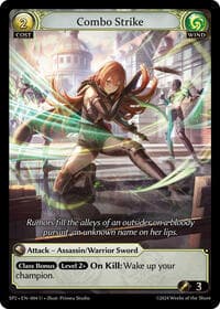 Combo Strike - Supporter Pack 2 - Grand Archive TCG card