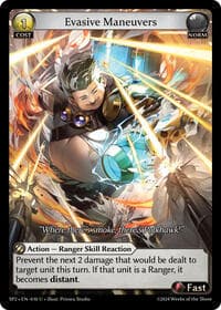 Evasive Maneuvers - Supporter Pack 2 - Grand Archive TCG card
