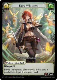 Fairy Whispers - Supporter Pack 2 - Grand Archive TCG card