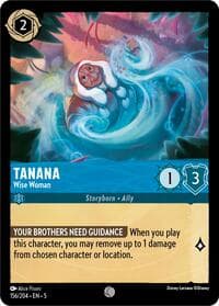 Tanana - Wise Woman - Shimmering Skies - Disney Lorcana card