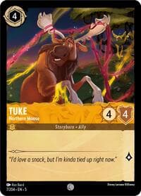 Tuke - Northern Moose - Shimmering Skies - Disney Lorcana card
