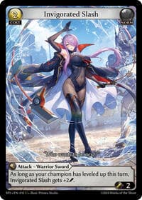Invigorated Slash - Supporter Pack 2 - Grand Archive TCG card