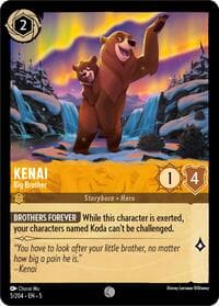 Kenai - Big Brother - Shimmering Skies - Disney Lorcana card