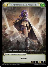 Shimmercloak Assassin - Supporter Pack 2 - Grand Archive TCG card