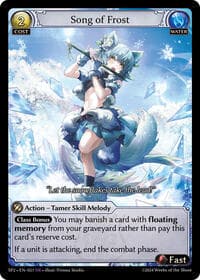 Song of Frost - Supporter Pack 2 - Grand Archive TCG card