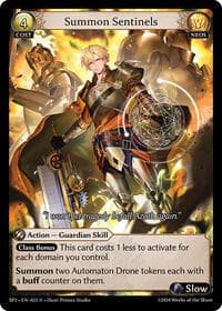 Summon Sentinels - Supporter Pack 2 - Grand Archive TCG card