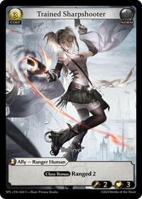 Trained Sharpshooter - Supporter Pack 2 - Grand Archive TCG card