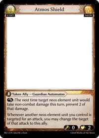 Atmos Shield - Supporter Pack 2 - Grand Archive TCG card