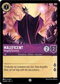 Maleficent - Vengeful Sorceress - Shimmering Skies - Disney Lorcana card
