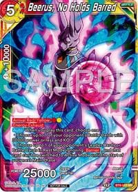 Beerus, No Holds Barred (Deluxe Pack 2024 Vol.2) - Promotion Cards - Dragon Ball Super: Masters card