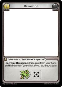 Razorvine - Supporter Pack 2 - Grand Archive TCG card